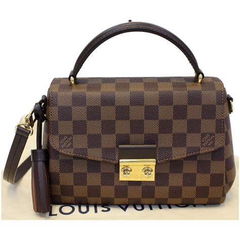 louis vuitton damier cross body bag|Croisette Damier Ebene Compact Crossbody .